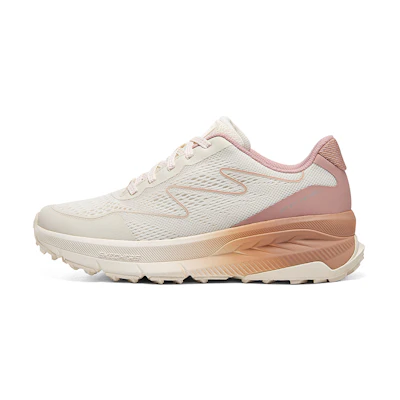 (W) Skechers Running Shoes Low 'Beige Pink'