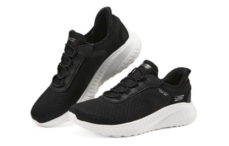 Lookbook (W) Skechers Kasut Larian Rendah 'Hitam' 117504-BLK