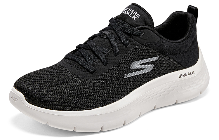 Lookbook (W) Skechers Go Walk Flex 'Alani - Hitam Putih' 124952-BKW