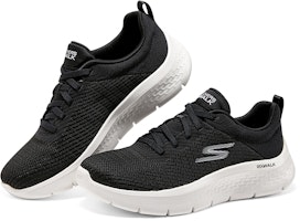 (W) Skechers Go Walk Flex 'Alani - Hitam Putih' 124952-BKW Shop (W) Skechers Go Walk Flex 'Alani - Hitam Putih' 124952-BKW