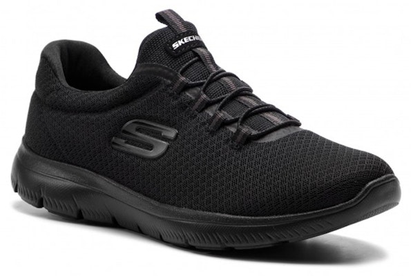 (W) Skechers Summits 'Hitam' 12980-BBK Order (W) Skechers Summits 'Hitam' 12980-BBK