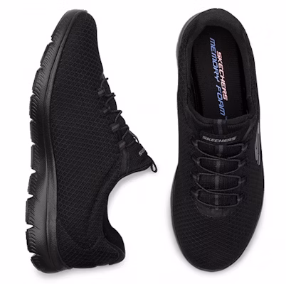 (Women) Skechers Summits 'Black' 12980-BBK Lookbook (Women) Skechers Summits 'Black' 12980-BBK