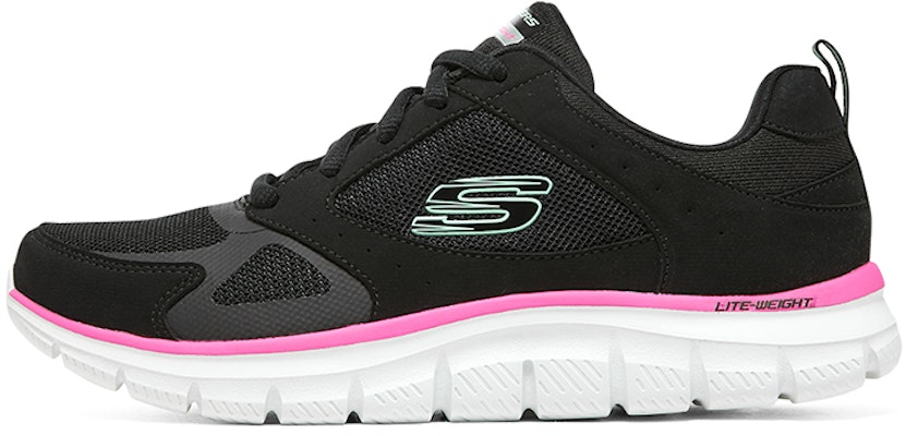 (Women) Skechers Running Shoes Low 'Black' 150140-BKPK Buy (Women) Skechers Running Shoes Low 'Black' 150140-BKPK