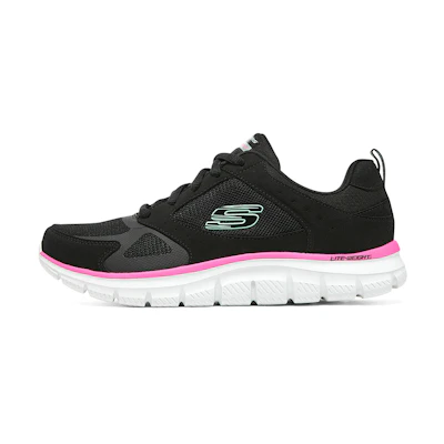 (W) Skechers Running Shoes Low 'Black'