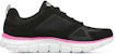 (W) Skechers Kasut Lari Rendah 'Hitam' 150140-BKPK