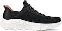 Order (W) Skechers Kasut Lari Rendah 'Hitam Selesa' 117502-BLK