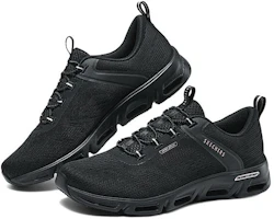 Lookbook Skechers 百搭舒適 防滑耐磨 低筒 跑步鞋 女款 黑色