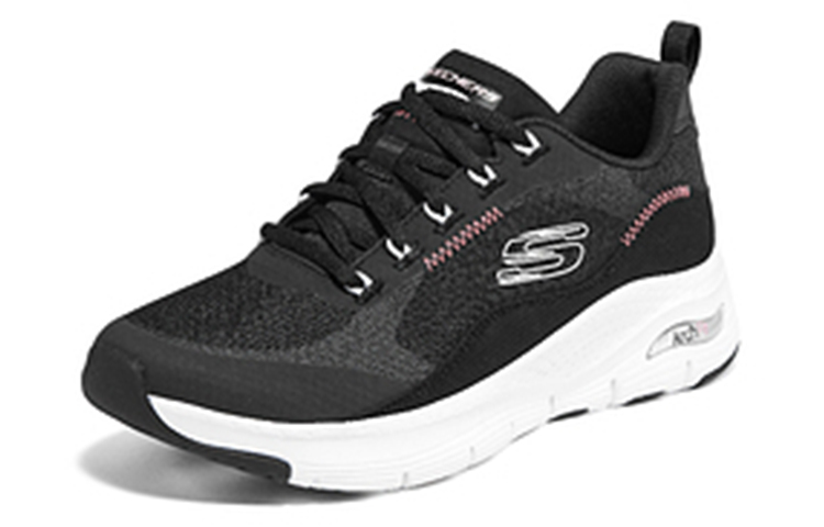 (W) Skechers Arch Fit 'Black White Pink' 圖 3