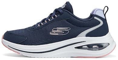 (Women) Skechers Running Shoes Low 'Blue' 150133-NVMT (Women) Skechers Running Shoes Low 'Blue' 150133-NVMT
