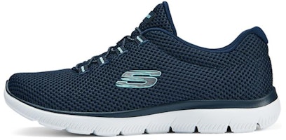 (Women) Skechers Running Shoes Low 'Blue Comfort' 12985-NVLB (Women) Skechers Running Shoes Low 'Blue Comfort' 12985-NVLB