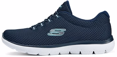 (Women) Skechers Running Shoes Low 'Blue Comfort' 12985-NVLB (Women) Skechers Running Shoes Low 'Blue Comfort' 12985-NVLB