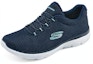 Lookbook (W) Kasut Lari Skechers Rendah 'Blue Comfort' 12985-NVLB