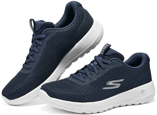 Skechers 防滑耐磨 減震 低筒 跑步鞋 女款 藍色 Shop Skechers 防滑耐磨 減震 低筒 跑步鞋 女款 藍色