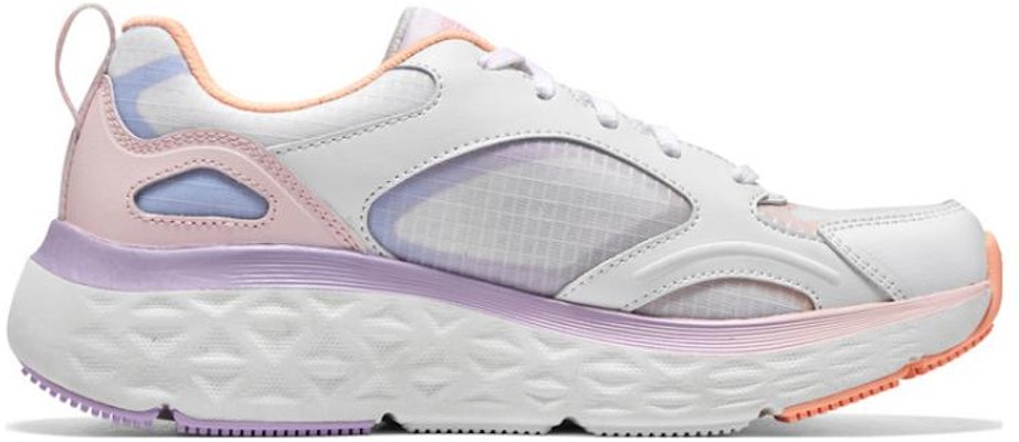 (Women) Skechers Max Cushioning Delta Running Shoes 'White Orange Purple' 129128-WPK Order (Women) Skechers Max Cushioning Delta Running Shoes 'White Orange Purple' 129128-WPK