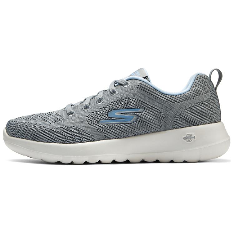 (Women) Skechers Running Shoes Low 'Grey Blue' 124640-GYBL