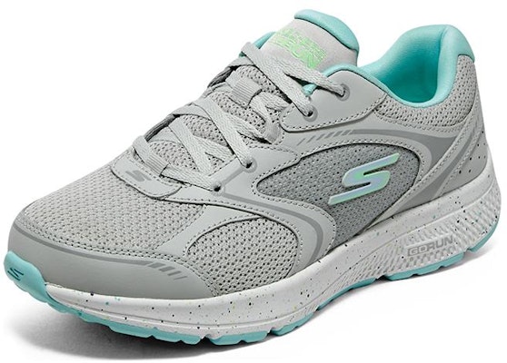 (W) Skechers Sepatu Lari Rendah 'Abu Biru' 128285-GYBL Lookbook (W) Skechers Sepatu Lari Rendah 'Abu Biru' 128285-GYBL