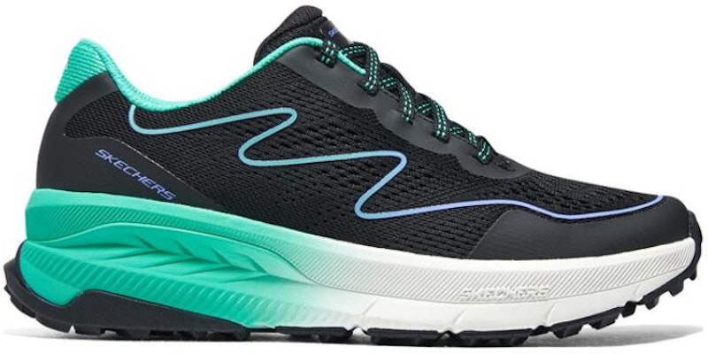 Skechers 輕鹽 防滑耐磨 低筒 跑步鞋 女款 黑綠 Order Skechers 輕鹽 防滑耐磨 低筒 跑步鞋 女款 黑綠