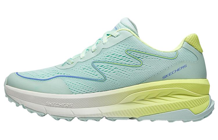 (Women) Skechers Running Shoes Low 'Light Salt Blue Yellow' 896257-MNT