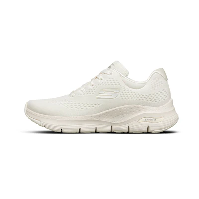(W) Skechers Running Shoes Low 'Milky White'