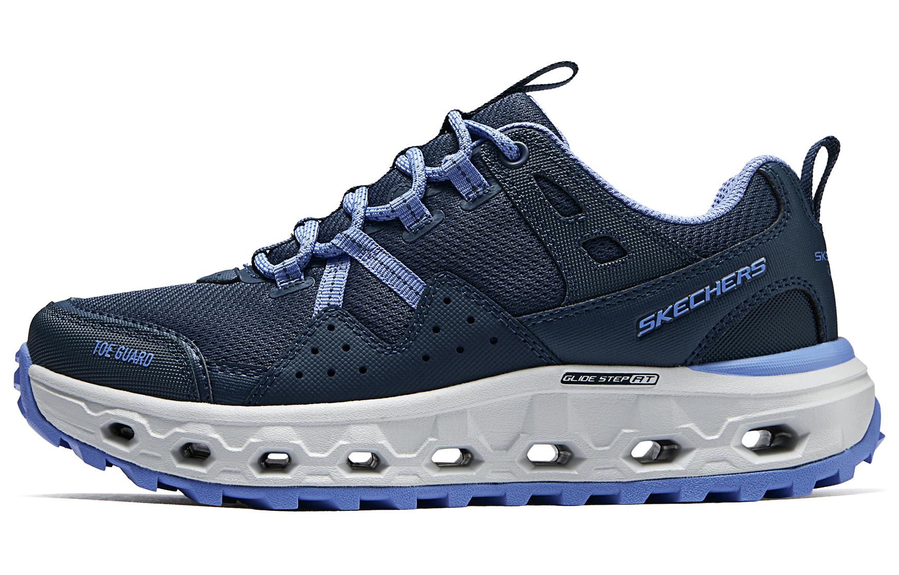 (W) Skechers Running Shoes Low 'Simplified CMFT Blue'