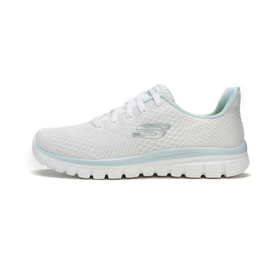 (W) Skechers Graceful 2.0 'White Light Green'