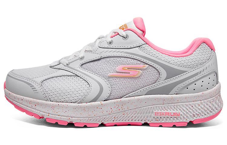 Buy Skechers 舒適 減震耐磨 低筒 跑步鞋 女款 白粉色