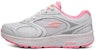 (W) Kasut Lari Skechers Rendah 'Putih Merah Jambu' 128285-WPK