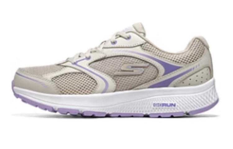 (W) Skechers Running Shoes Low 'White Purple'