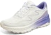 (W) Skechers Relaxed Fit D'Lux Fitness 'Putih Ungu' 896257-WPR