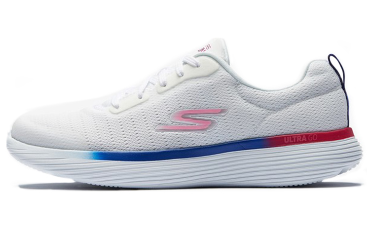 (W) Skechers Running Shoes White