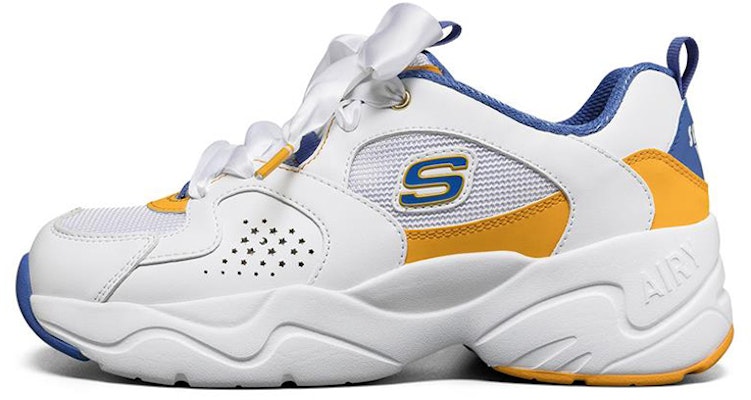 (Women) Skechers Sailor Moon x D'Lites Airy 2.0 Blue Yellow' 'White' 66666267-WBLY Buy (Women) Skechers Sailor Moon x D'Lites Airy 2.0 Blue Yellow' 'White' 66666267-WBLY