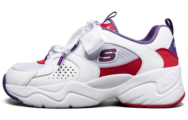 (Women) Skechers Sailor Moon x D Lites Airy 2.0 Running Shoes /Purple 'White' 66666267-WPR