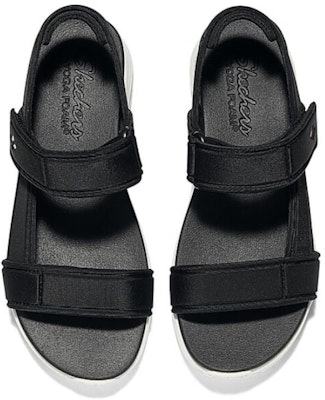 (Women) Skechers Sandal 'Black and White Fashion Comfort' 119813-BLK Lookbook (Women) Skechers Sandal 'Black and White Fashion Comfort' 119813-BLK