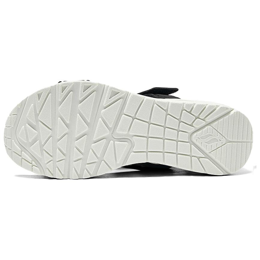 Purchase (Women) Skechers Sandal 'Black and White Fashion Comfort' 119813-BLK
