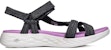 (Women) Skechers Sandal 'Black Purple Fashion' 15319-NVLV