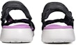 Shop (Women) Skechers Sandal 'Black Purple Fashion' 15319-NVLV