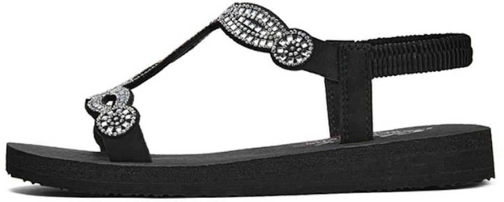 (Women) Skechers Sandal 'Black Strap' 119667-BLK Buy (Women) Skechers Sandal 'Black Strap' 119667-BLK