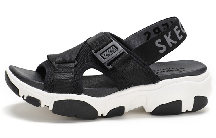 (Women) Skechers Sandal 'Comfort Casual Black' 163051-BLK