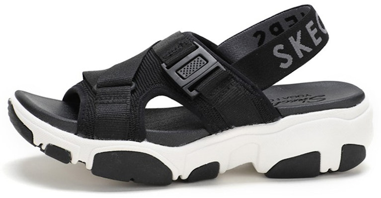 (Women) Skechers Sandal 'Comfort Casual Black' 163051-BLK Buy (Women) Skechers Sandal 'Comfort Casual Black' 163051-BLK