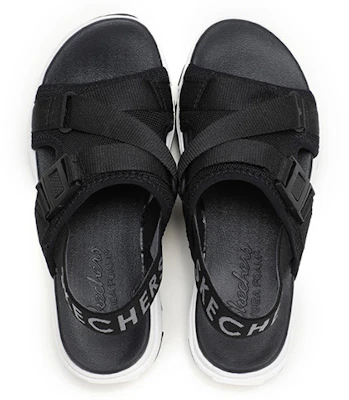 (Women) Skechers Sandal 'Comfort Casual Black' 163051-BLK Purchase (Women) Skechers Sandal 'Comfort Casual Black' 163051-BLK