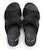 (W) Skechers Sandal 'Keselesaan Kasual Hitam' 163051-BLK