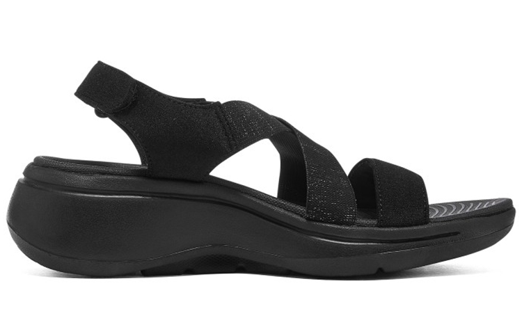 Order (W) Skechers Sandalen ''Comfortabel Gevoerde Casual Sport'' Zwart 140226-BBK