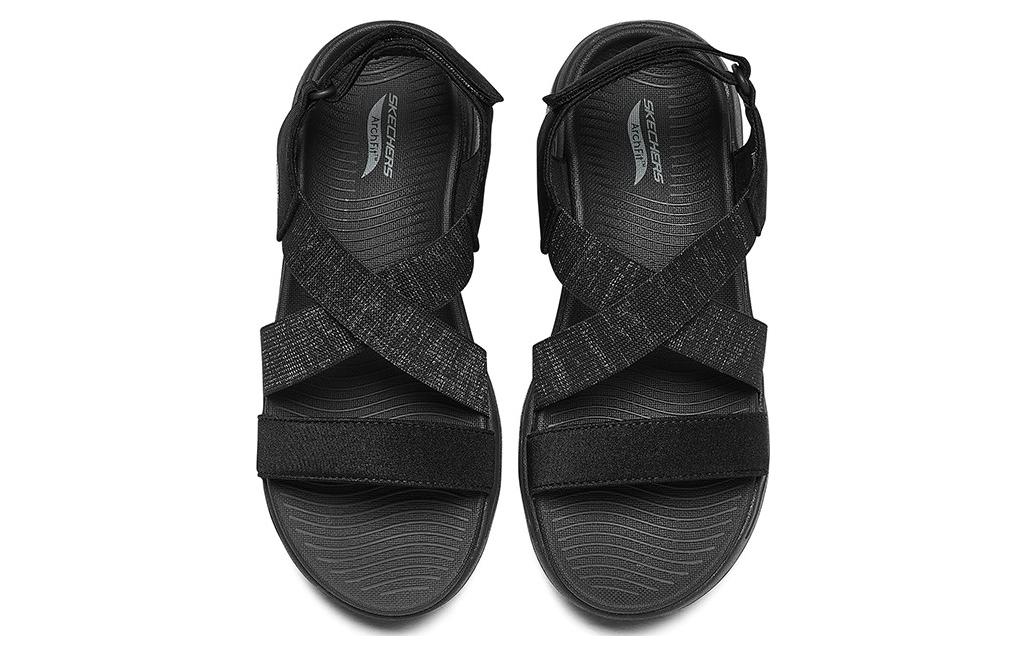 Shop (W) Skechers Sandalen ''Comfortabel Gevoerde Casual Sport'' Zwart 140226-BBK
