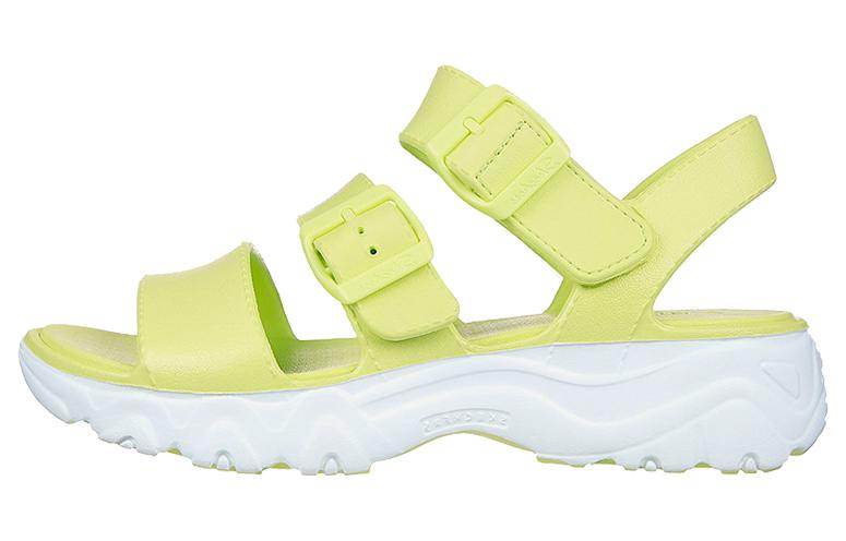 (Women) Skechers Sandal &#x27;Comfy Versatile Lemon Yellow&#x27; 111245-LIME