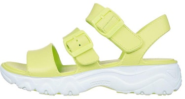 (Women) Skechers Sandal 'Comfy Versatile Lemon Yellow' 111245-LIME (Women) Skechers Sandal 'Comfy Versatile Lemon Yellow' 111245-LIME