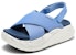 (W) Skechers Sandal 'Keselesaan Santai Biru Muda' 141514-BLU