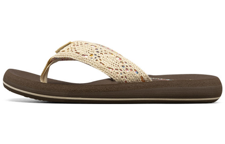 (Women) Skechers Sandal 'Lightweight Casual Grey-Brown' 38991-NAT