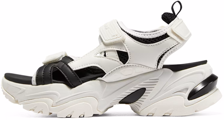 (Women) Skechers Sandal 'White Black' 896051-WBK Buy (Women) Skechers Sandal 'White Black' 896051-WBK