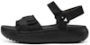 (W) Skechers Sandal Hitam 'Comfort Fashion Magic Tape Tapak Tebal' 114807-BBK