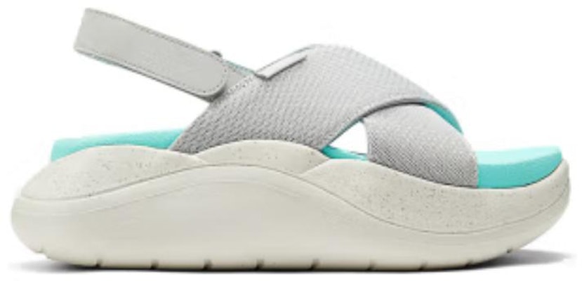 Skechers 輕便柔軟 沙灘涼鞋 女款 灰色 Order Skechers 輕便柔軟 沙灘涼鞋 女款 灰色